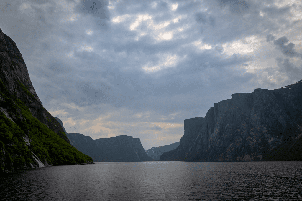 Western Brook Fjord Newfoundland