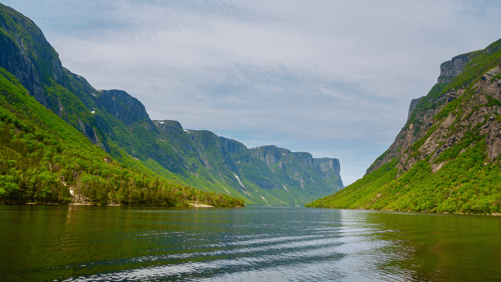 Western Brook Fjord Newfoundland